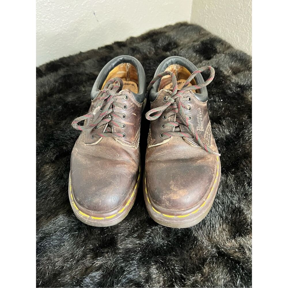 Dr.‎ Martens Oxford Shoes Size 4 Brown Leather 8053